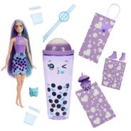 Barbie Pop Reveal Bubble Tea Series Doll & Accessories with Fashion Doll & Pet, 8 Surprises Include Colour Change, Cup with Storage (Styles May Vary)