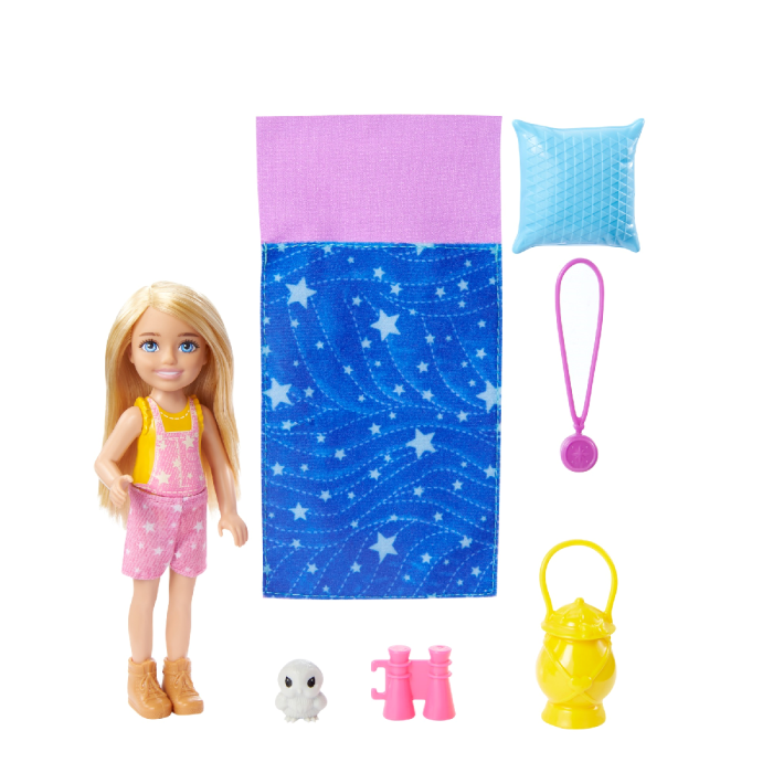 Barbie It Takes Two Chelsea Camping Doll With Pet Owl and Accessories | Toys  R Us Online