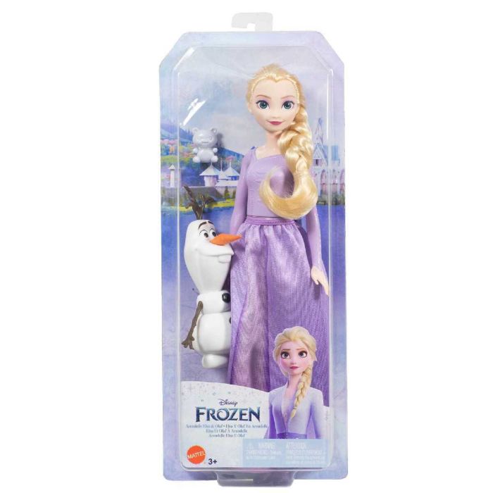 Disney Frozen Toys, Elsa Fashion Doll in Signature Clothing and Olaf Figure  | Toys R Us Online