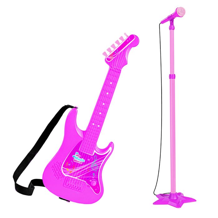 Guitar with stand Microphone | Toys R Us Online