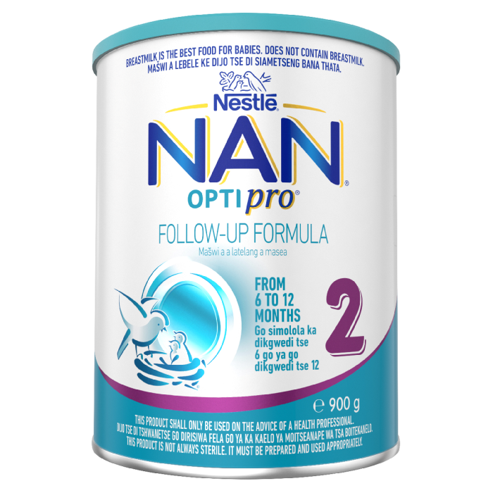 NESTLE NAN 2 OPTIPRO PACK 2 X 80O GR