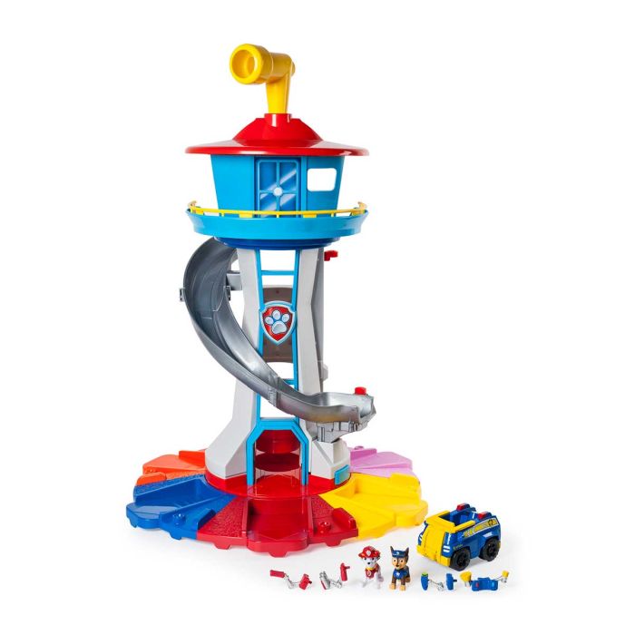 paw patrol lookout tower set