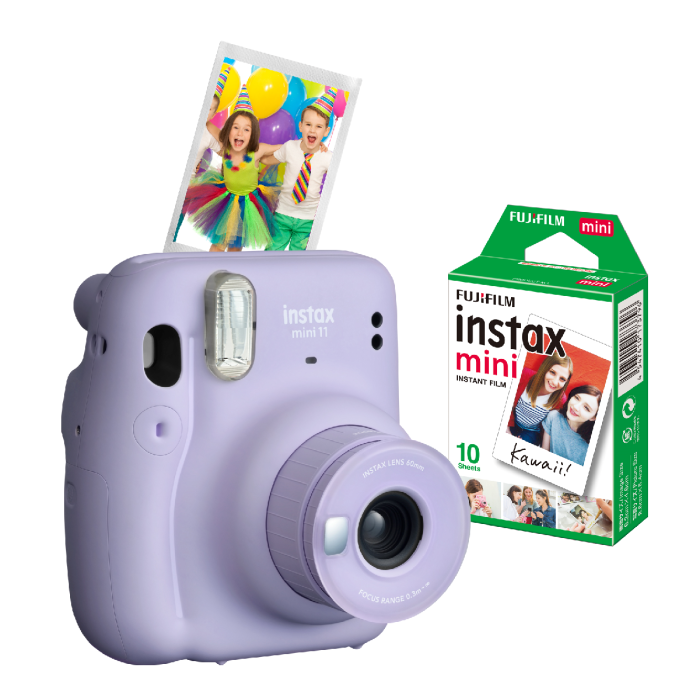 Instax Mini 11 Lilac Purple Camera & Film | Toys R Us Online