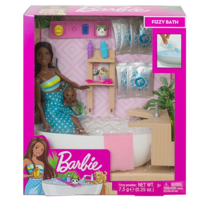 barbie slime bath