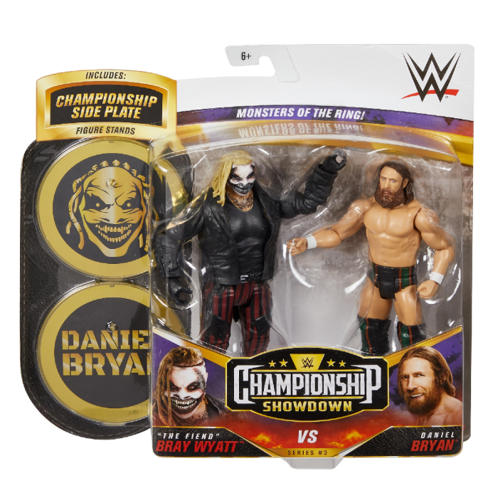 WWE Championship Showdown 2-Pack Assortment with Two 6-inch Articulated  Action Figures & Ring Gear | Toys R Us Online