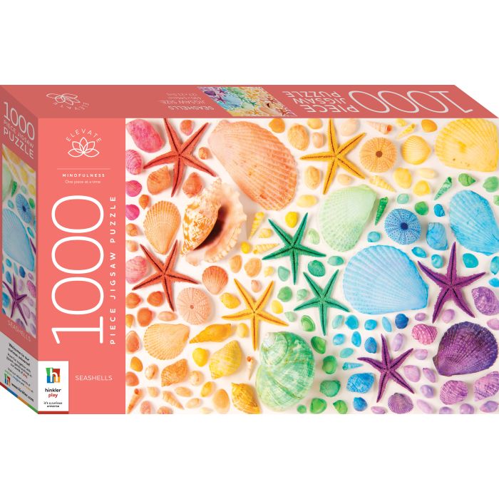 Rainbow Seashells 2000 Piece Jigsaw Puzzle