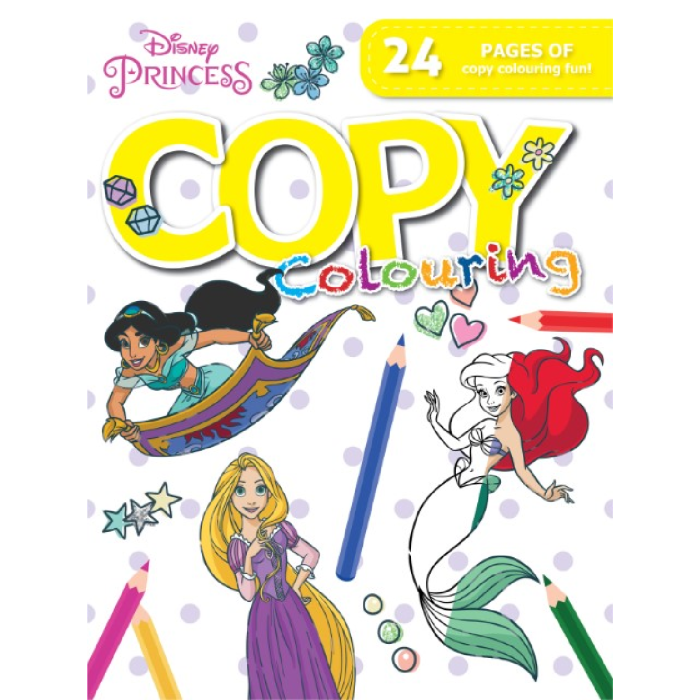 Princesses 24 Page Copy Colour Book | Toys R Us Online
