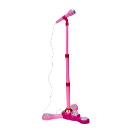 Rockstarz Superstar Microphone Stand With Light & Music Pink | Toys R Us  Online